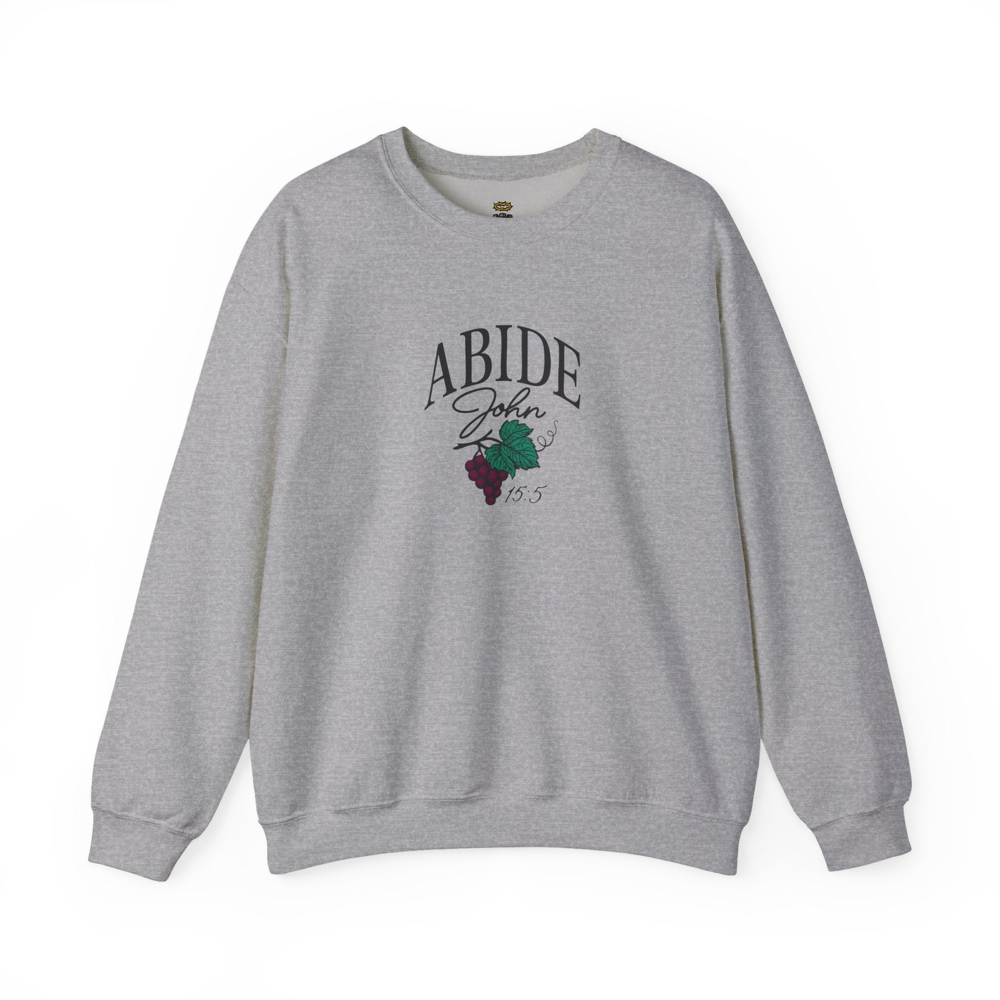 Abide in Him – John 15:5 Christian Sweatshirt