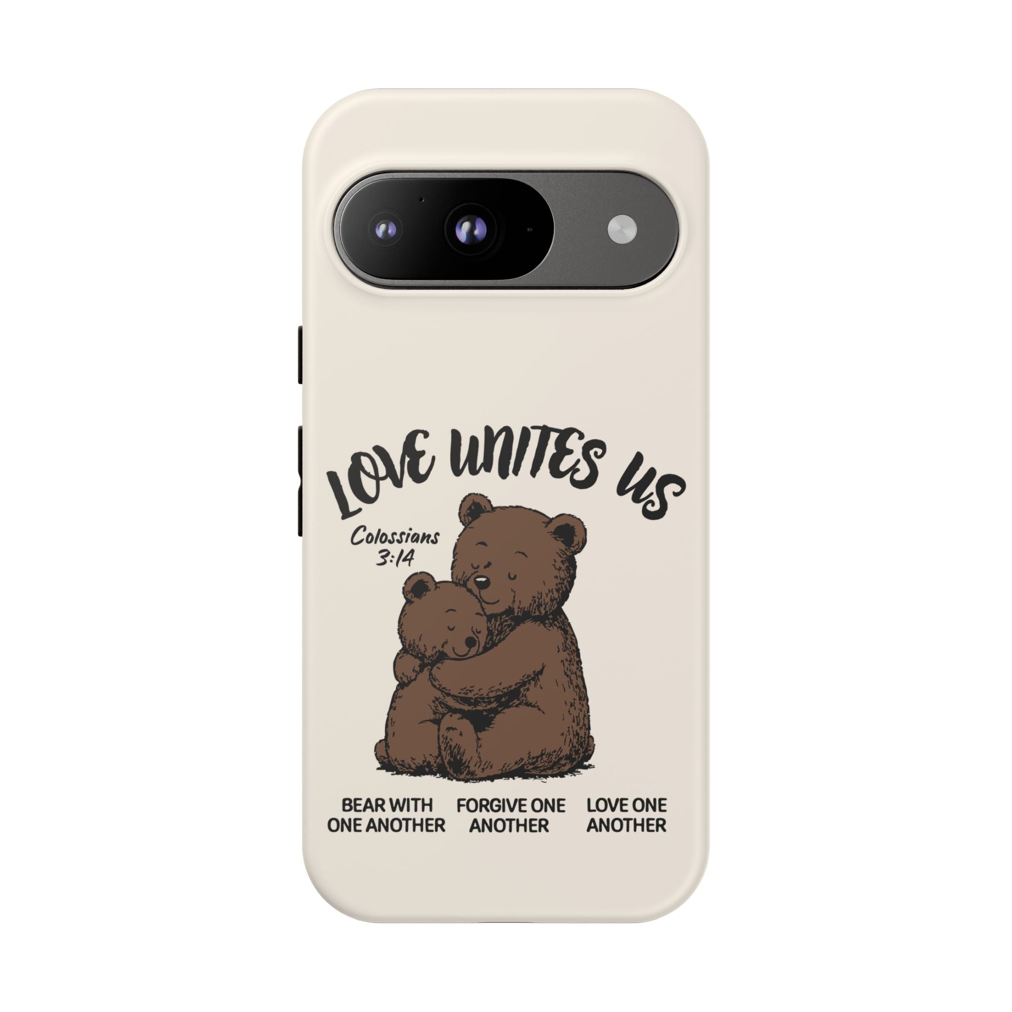 Love Unites Us Phone Case – Colossians 3:14 Scripture
