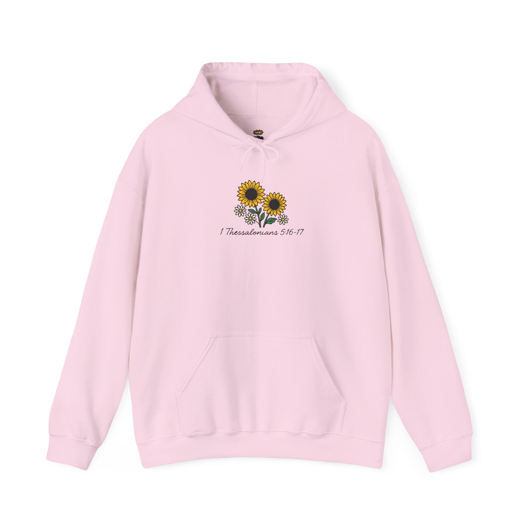 Rejoice Always Hoodie – Sunflower Christian Faith Apparel