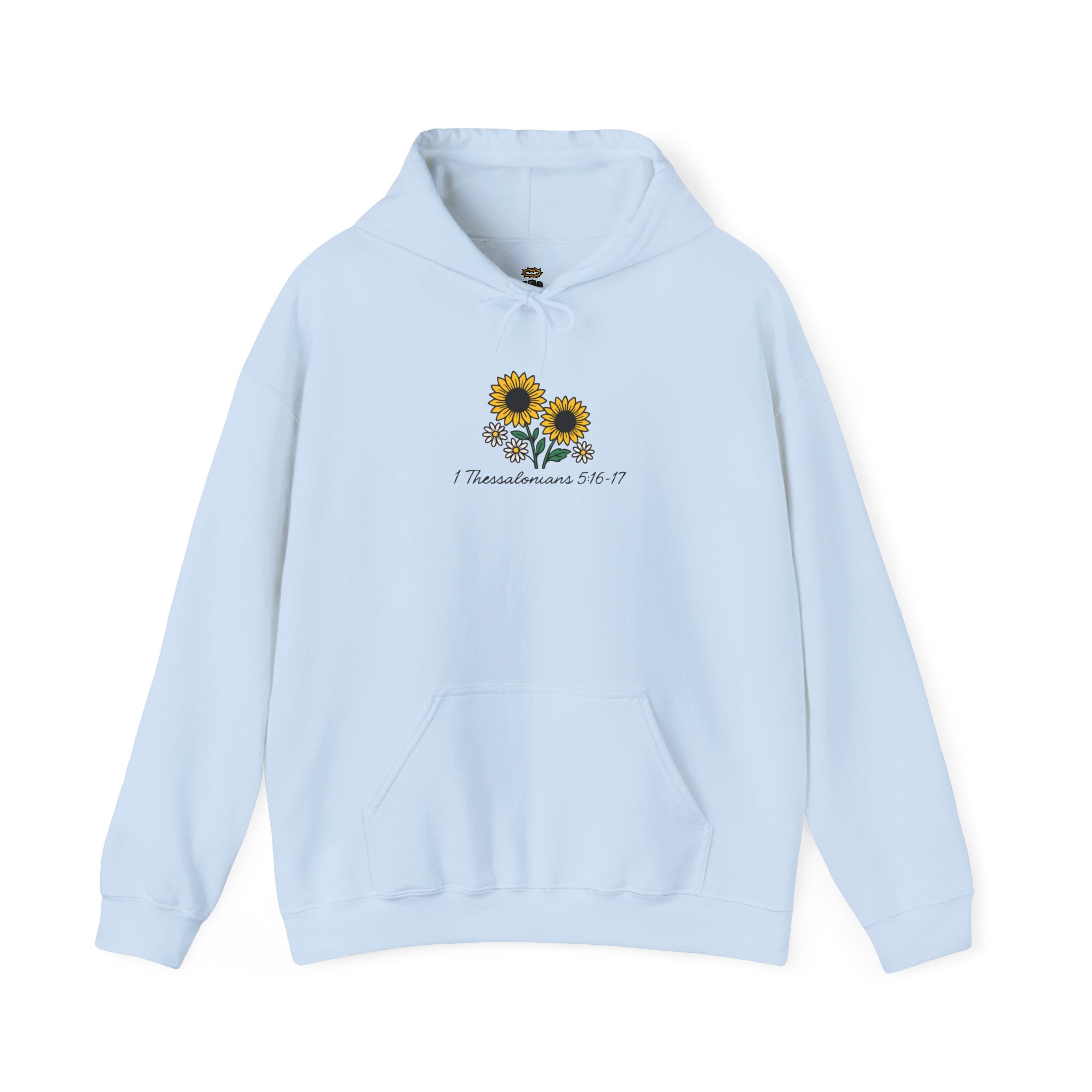 Rejoice Always Hoodie – Sunflower Christian Faith Apparel